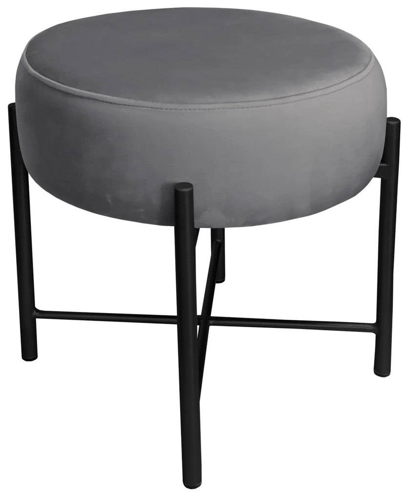 Taboret Pola noga metalowa czarna BL14