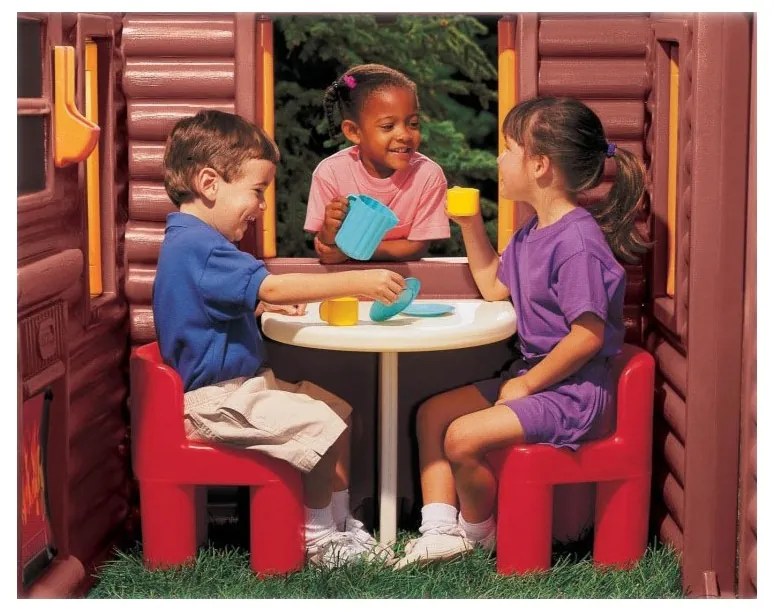 Little tikes ogrodowy domek chata z belek do ogrodu