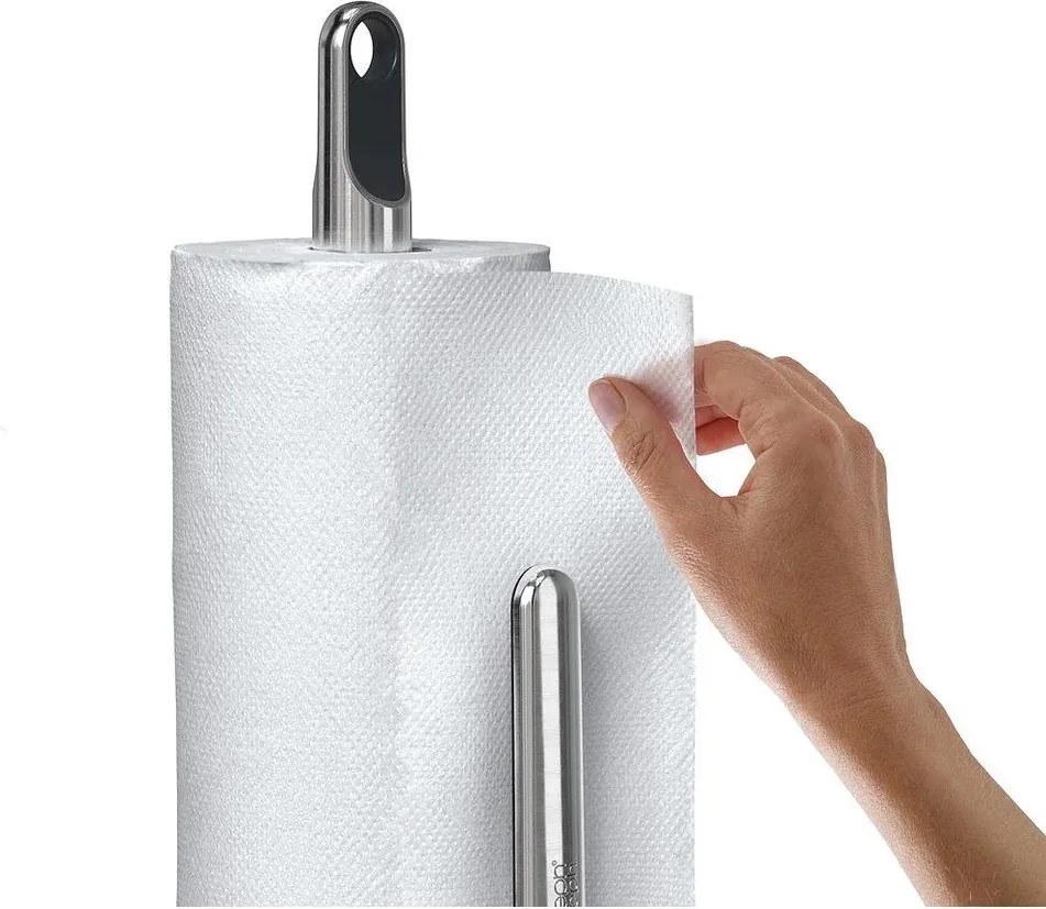 Ciemnoszary plastikowy stojak na ręczniki papierowe Hold – Joseph Joseph