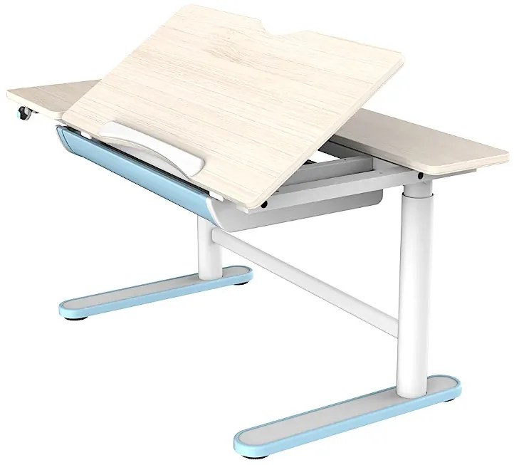 Nowoczesne biurko elektryczne z nadstawką na monitor E2-T81