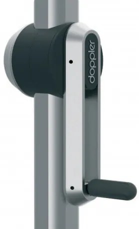 EXPERT 280 cm - osłona przeciwsłoneczna z automatycznie odchylanym uchwytem : Substancja Desen - 827