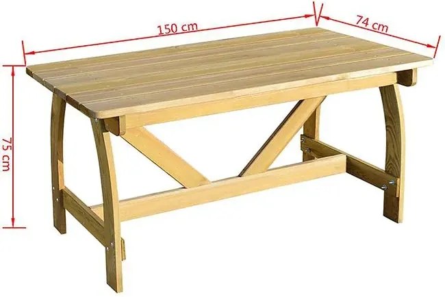 Stół drewniany T7-B28