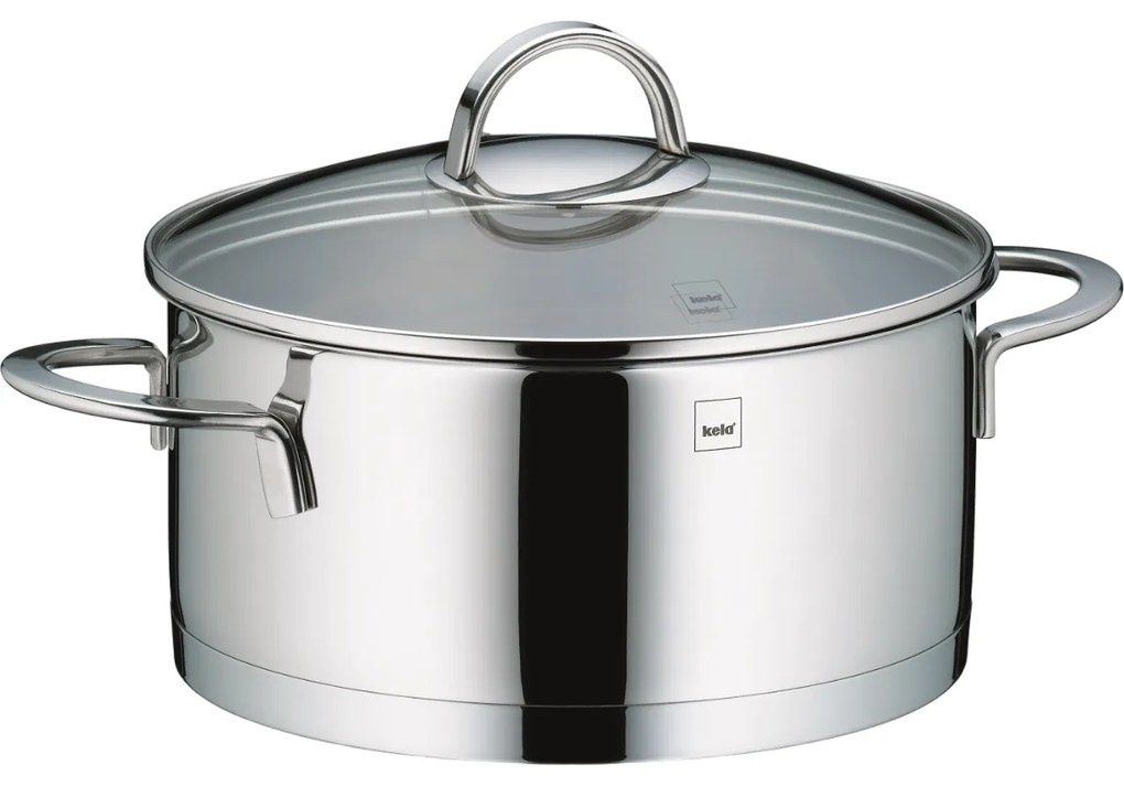 Kela Garnek z pokrywką szklaną CAILIN 2,5 l