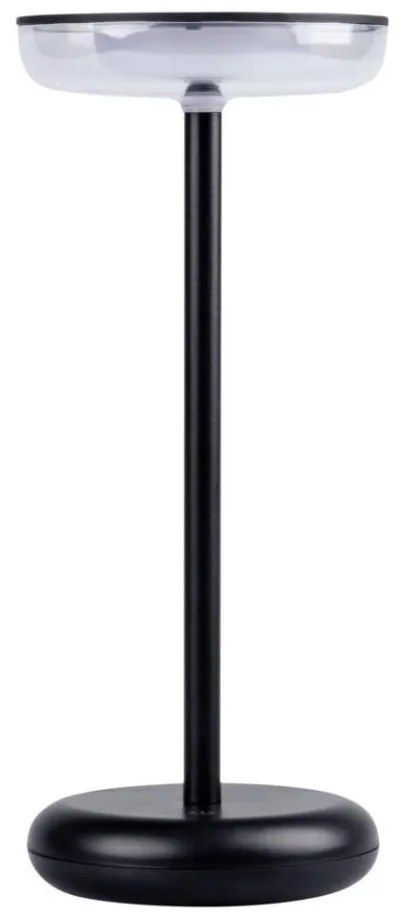 Kanlux 37311 - LED Ściemnialna lampa z możliwością ładowania FLUXY LED/1,7W/1800 mAh IP44 czarna