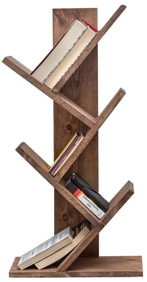 Regał w dekorze orzecha 35x90 cm Cemo – Kalune Design