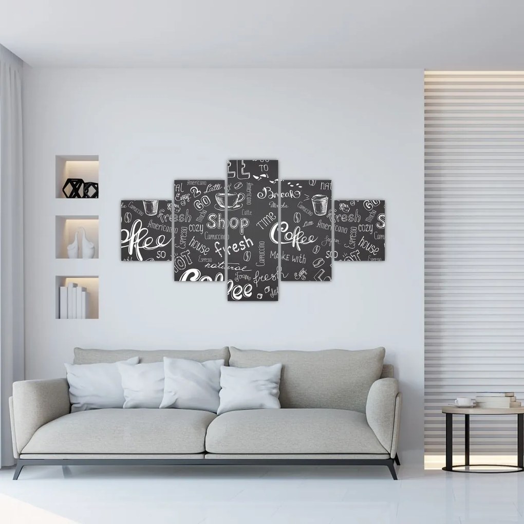 Obraz - Kawa (125x70 cm)