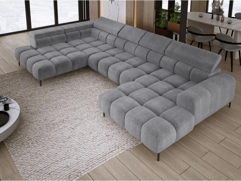 Narożnik PLAZA XL z elektryczną regulacją siedziska WERSAL