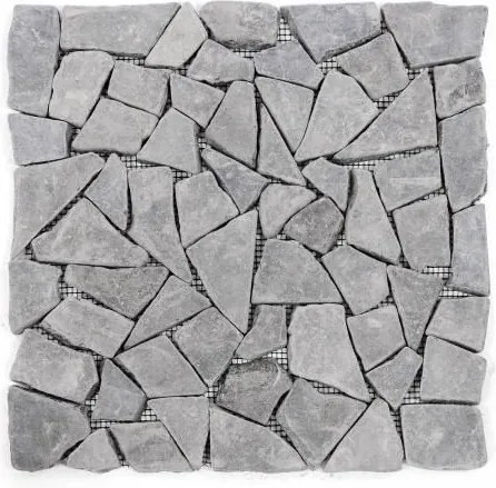 Mozaika marmurowa Garth na siatce szary 1m2