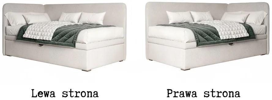 Łóżko dziecięco-młodzieżowe ZUMA z dodatkową powierzchnią spania - 120x200