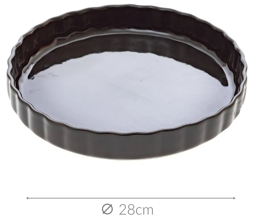 Naczynie do zapiekania, ceramika, Ø 28 cm