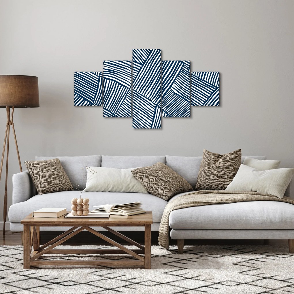 Obraz - linia 3D (125x70 cm)