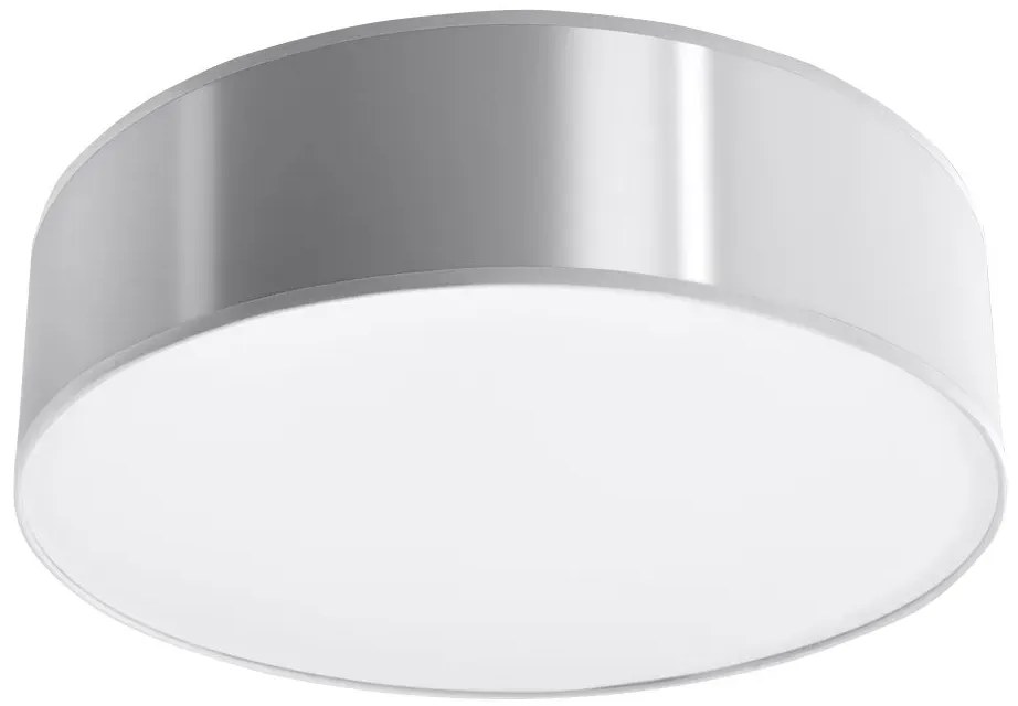 Okrągły plafon LED E778-Vati - szary