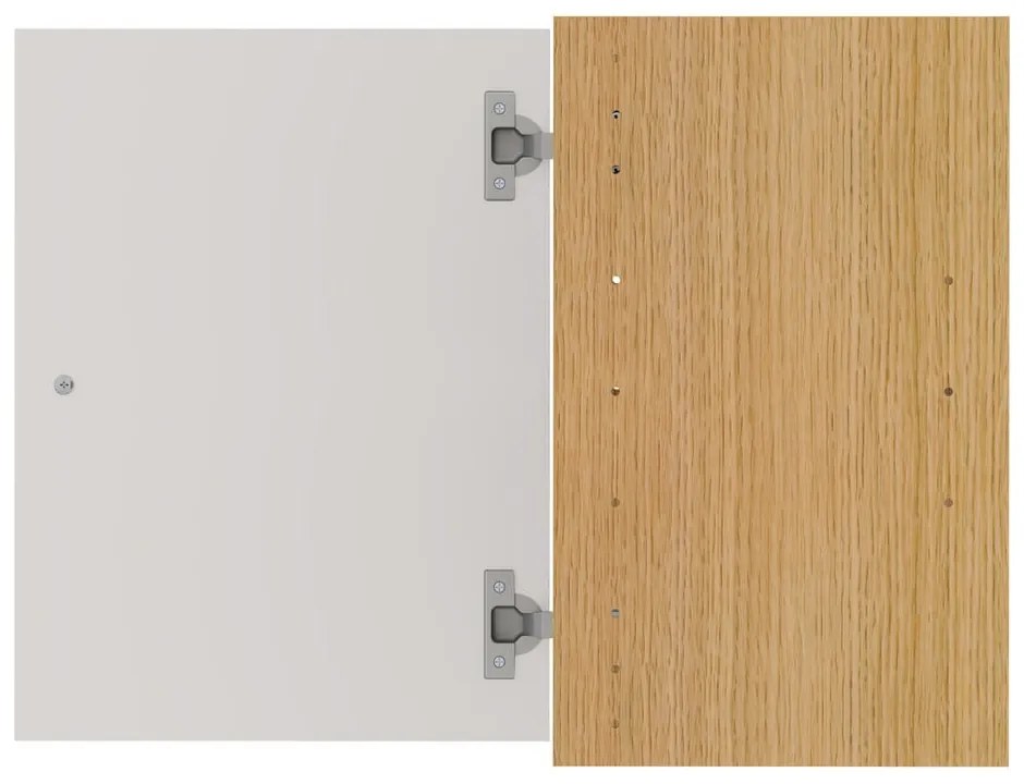 Szary element regału modułowego 33x43,5 cm Z Cube – Tenzo