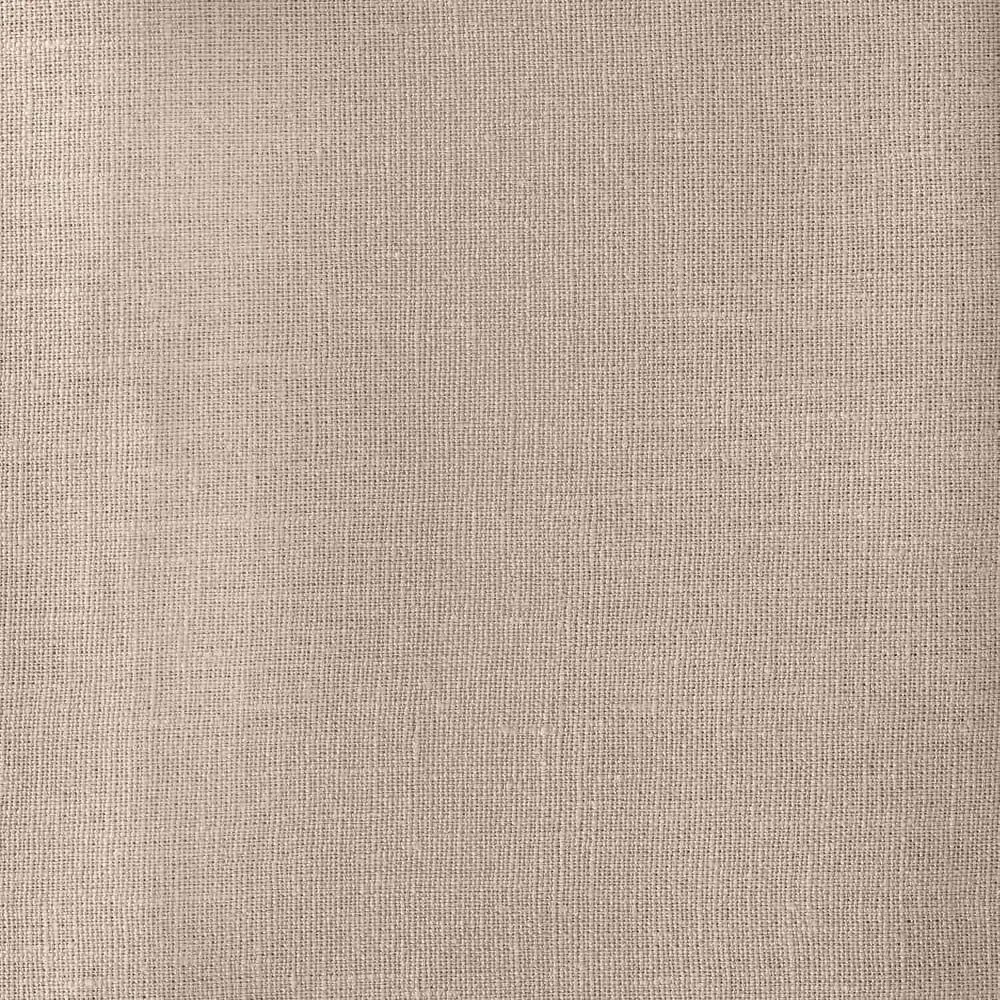 Beżowojasnobrązowe lniane prześcieradło z gumką 200x200 cm Portobello – Linen Tales