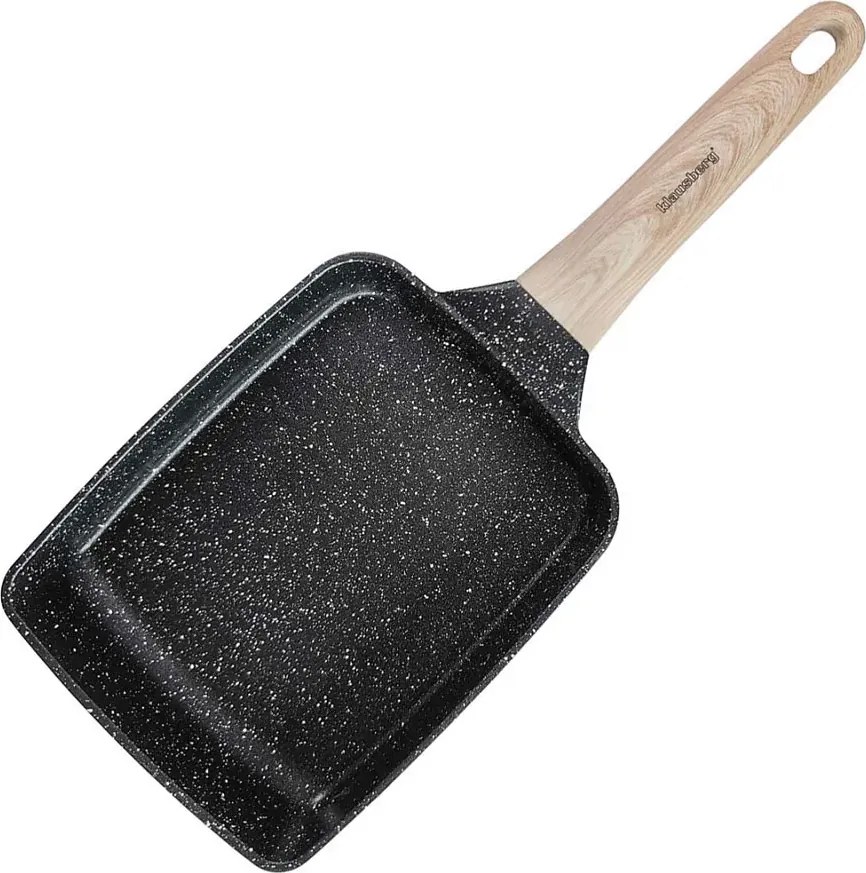 Czarna Marmurkowa Patelnia Do Omletów D2-E01