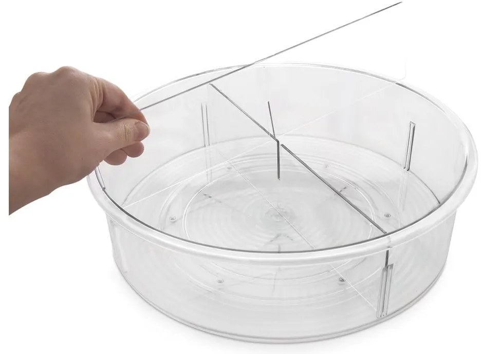 Obrotowy plastikowy organizer na przyprawy ø 30 cm – Orion