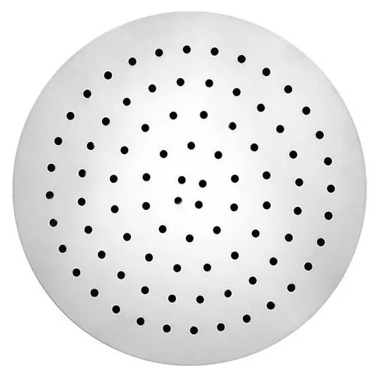 Deszczownica ze stali nierdzewnej w kolorze srebra z połyskiem ø 25 cm Slim – Sapho