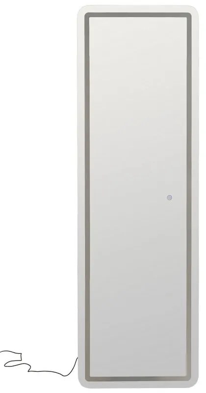 Lustro ścienne z oświetleniem 50x160 cm – Ixia