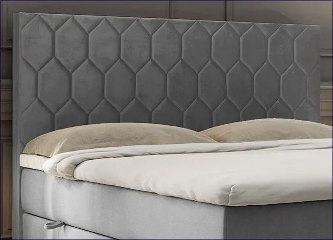 Pojedyncze łóżko boxspring Cahir 80x200 - 32 kolory