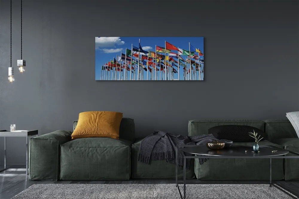Zdjęcie na płótnie Różne Flagi Narodowe