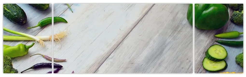Obraz warzyw (170x50 cm)