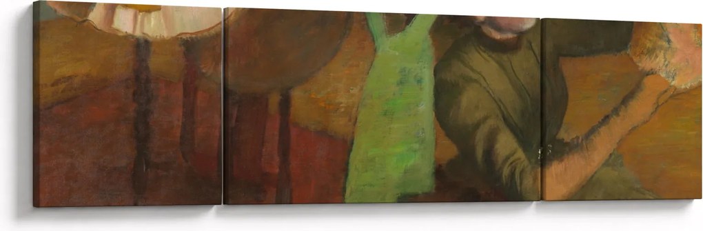 Obraz - Edgar Degas, The Millinery Shop, reprodukcje (170x50 cm)