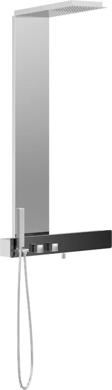 Mexen Trix panel prysznicowy, chrom - 7606-02-00