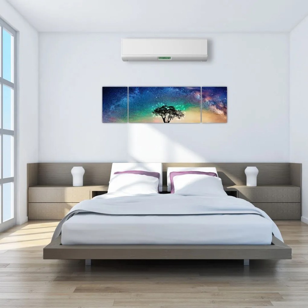 Obraz - Odpoczynek pod gwiazdami (170x50 cm)
