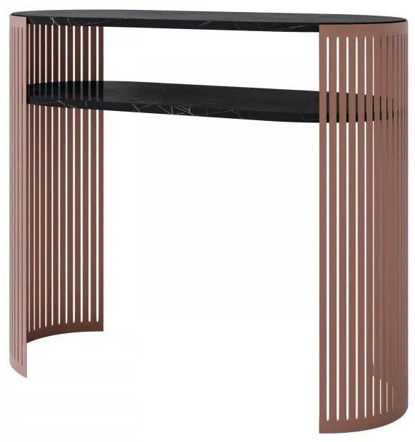 Konsola owalna Zinzit Ember