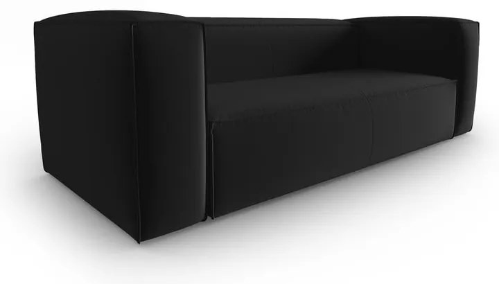 Czarna aksamitna sofa 200 cm Mackay – Cosmopolitan Design