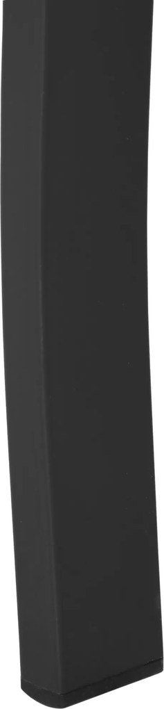 Outsunny ławka ogrodowa metalowa 2-osobowa czarna 127x58x82, na dwoje, lawka metalowa czarna | Aosom PL