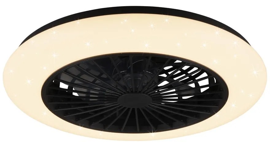 Lampa sufitowa LED w kolorze matowej czerni Stralsund – Trio