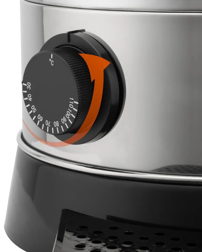 Podgrzewacz do wina/herbaty COZY, 6,8l, srebrna Jurhan