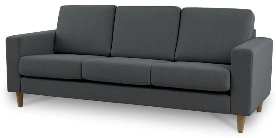 Antracytowa sofa 217 cm Focus – Scandic