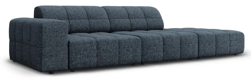 Niebieski szezlong (lewostronny) Chicago – Cosmopolitan Design