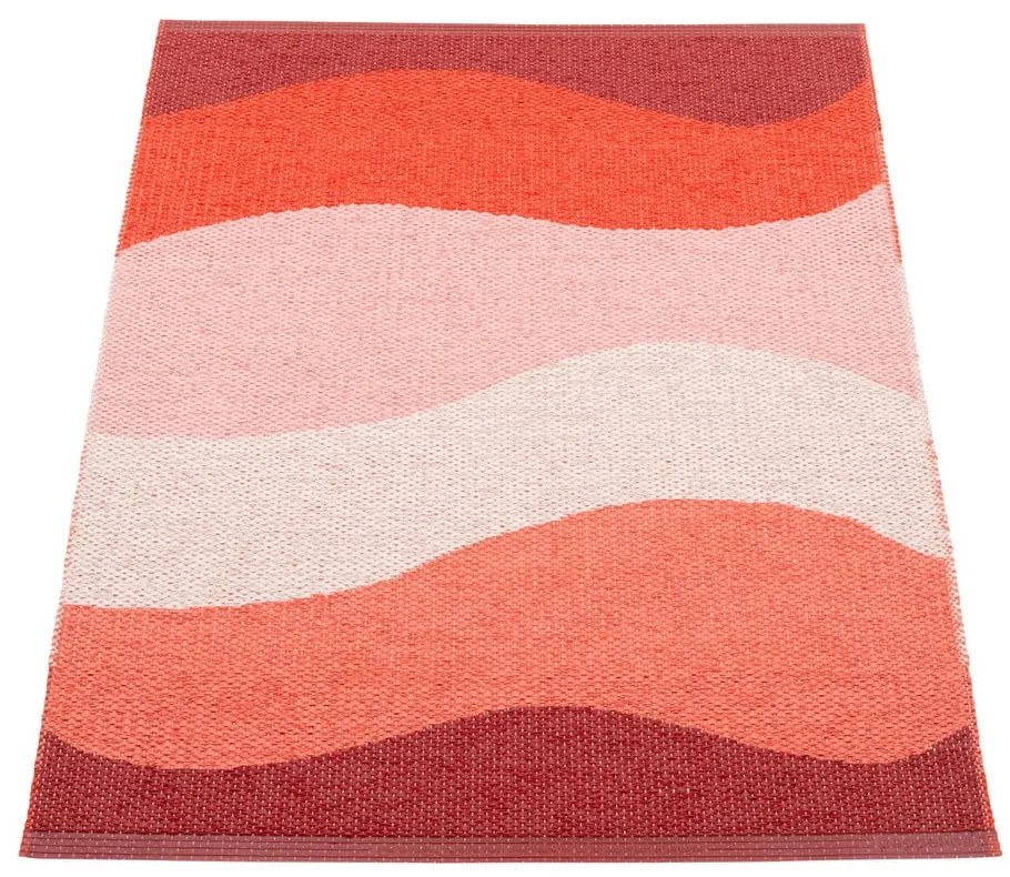 Czerwony dywan odpowiedni na zewnątrz 70x100 cm Urvi Fire – Pappelina