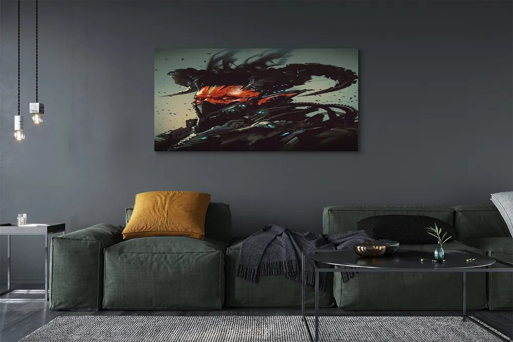 Zdjęcie na płótnie Ciemna Straszna Postać