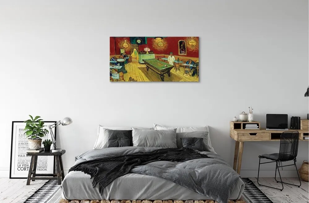 Zdjęcie na płótnie Nocna kawiarnia - Vincent Van Gogh