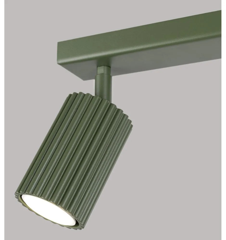 Zielona lampa punktowa 6,5x30 cm Gleam – Sollux