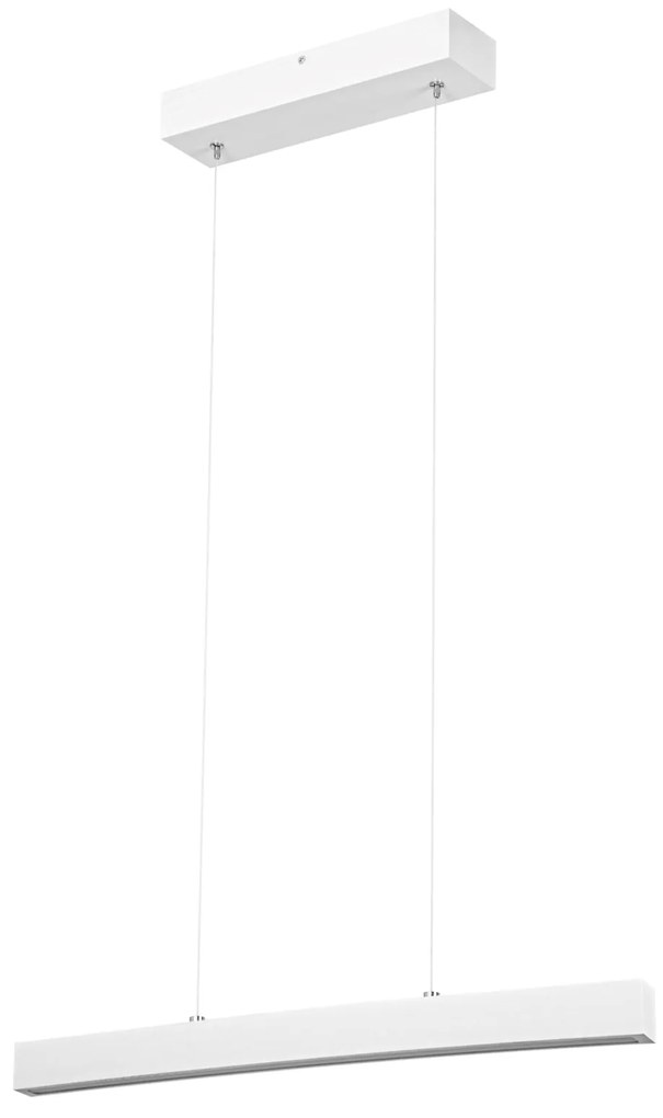 Biała lampa wisząca LED 60 cm z drewna jesionowego L60KB-4K-WEIß wymie