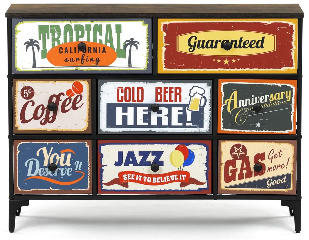 Komoda Vintage, 103 x 30 x 78 cm