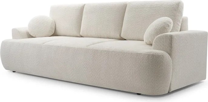 Sofa dwuosobowa VELO wolnostojący z funkcją spania w tkaninie Coral 65