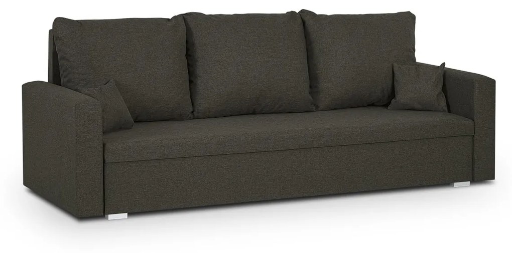 Sofa kanapa 3 os z funkcją spania MONDO Ciemny szary