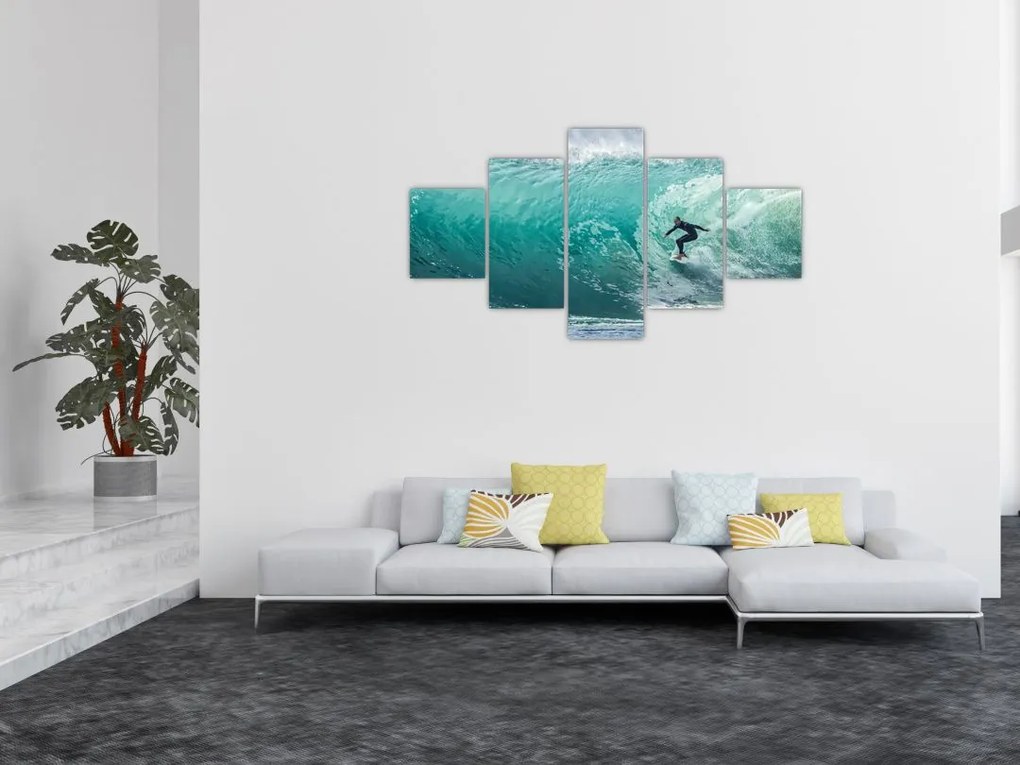 Obraz surfowanie (125x70 cm)