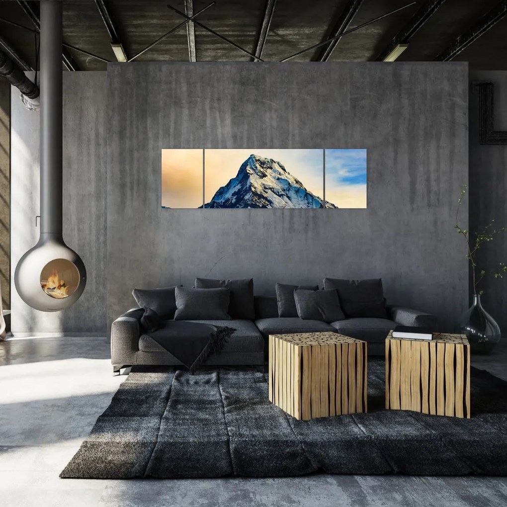 Obraz ośnieżonych gór, Nepal (170x50 cm)