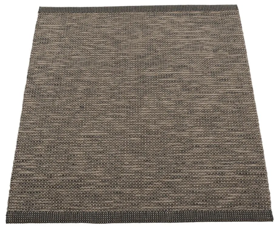 Ciemnobrązowy dywan odpowiedni na zewnątrz 70x90 cm Sam Black Walnut – Pappelina