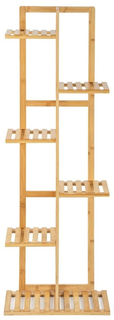 Stojak na rośliny G21 6 poziomów, bambusowy