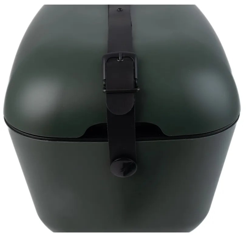 Ciemnozielony pojemnik chłodzący 12 l Classic Black – Polarbox
