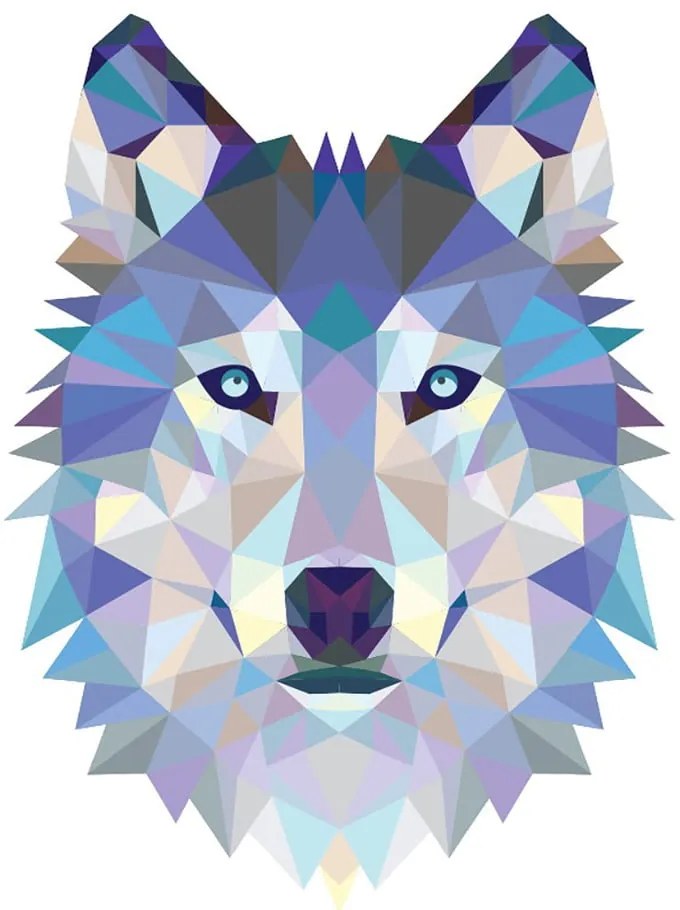 Naklejka Ambiance Wolf