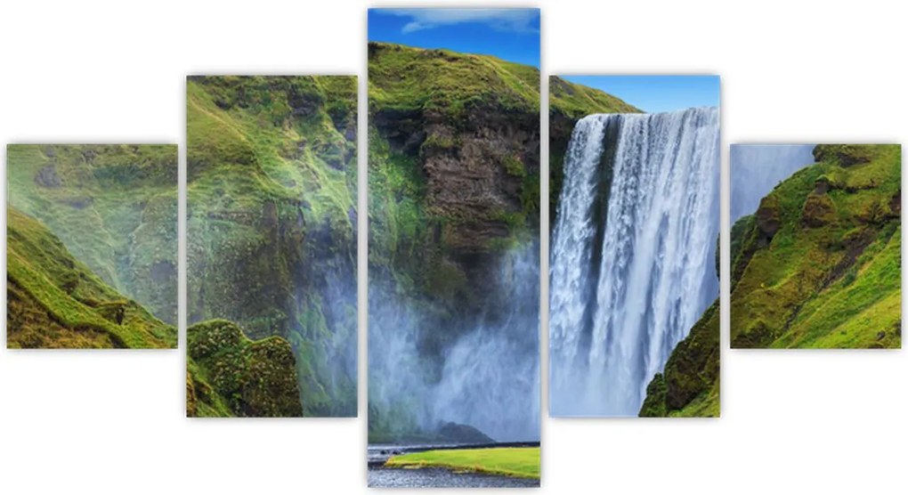 Obraz - Wodospad Seljalandsfoss (125x70 cm)